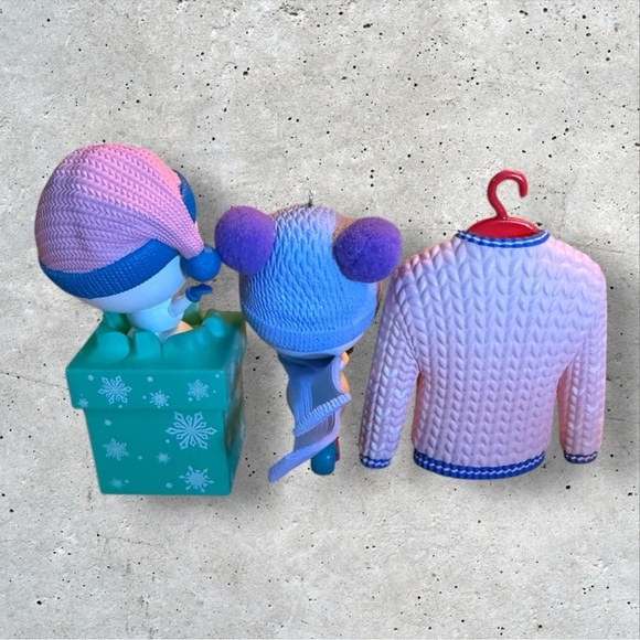 Bundle of 3 Hallmark Granddaughter Ornaments- 2020, 2021, 2023 - Picture 2 of 6